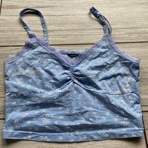 SHEIN blue tank top